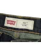 LEVI’S 511 Jeans Slim da Uomo Blu con Logo VINTAGE XS