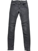 LEVI’S 710 SUPER SKINNY Τζιν Παντελόνι CASUAL Λογότυπο Γκρι/Ανθρακί Γυναικείο XS (W30)