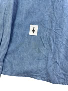 Levi’s Denim Πουκάμισο Logo Μπλε Unisex S
