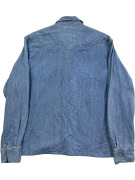Levi’s Denim Πουκάμισο Logo Μπλε Unisex S