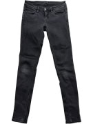 LEVI’S LINE 8 Τζιν Παντελόνι CASUAL Λογότυπο Μαύρο/Ανθρακί Γυναικείο XS (W28)