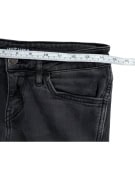 LEVI’S LINE 8 Τζιν Παντελόνι CASUAL Λογότυπο Μαύρο/Ανθρακί Γυναικείο XS (W28)
