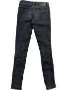 LEVI’S LINE 8 Τζιν Παντελόνι CASUAL Λογότυπο Μαύρο/Ανθρακί Γυναικείο XS (W28)