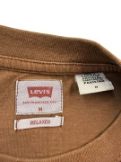 LEVI’S T-Shirt con logo minimal marrone da uomo M
