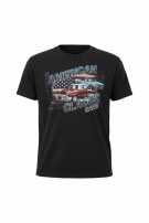 LIFESTYLE CLASSICS T SHIRT GRAPHIC RETRO ΜΑΥΡΟ ΑΝΤΡΙΚΟ PRE OWNED L