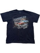 LIFESTYLE CLASSICS T SHIRT GRAPHIC RETRO ΜΑΥΡΟ ΑΝΤΡΙΚΟ PRE OWNED L