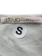 LIU JO WOMENS T SHIRT MINIMAL WHITE PRE OWNED S