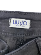 Liu Jo Pantaloni skinny classici con logo neri da donna