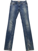 LIU JO JEANS WASHED BLUE WOMEN PRE OWNED XS