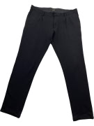 LIU JO UOMO Dress Trousers Smart Casual Logo Black Men’s XL