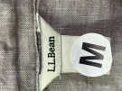 L.L. BEAN SHIRT MINIMAL GREY MEN PRE OWNED M