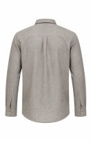 L.L. BEAN SHIRT MINIMAL GREY MEN PRE OWNED M
