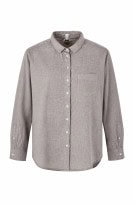 L.L. BEAN SHIRT MINIMAL GREY MEN PRE OWNED M