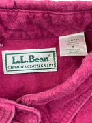 LL BEAN SHIRT VINTAGE FUCHSIA MALE M pre-owned