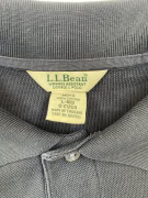 L.L.Bean Γκρι Μακρυμάνικο Polo Shirt