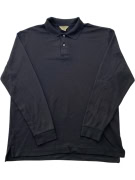 L.L.Bean Γκρι Μακρυμάνικο Polo Shirt