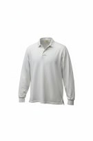 L.L.Bean Polo a maniche lunghe bianco unisex L