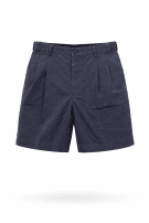 L L BEAN CLASSIC SHORTS NAVY WOMEN PRE OWNED L
