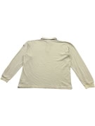 LONSDALE ΜΠΛΟΥΖΑ POLO ΜΑΚΡΥΜΑΝΙΚΗ VINTAGE LOGO BEIGE ΑΝΔΡΙΚΗ XXL