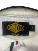 LONSDALE POLO SHIRT RETRO OFF WHITE ΑΝΤΡΙΚΟ PRE OWNED L