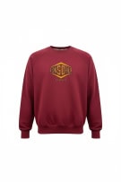 LONSDALE Sweatshirt Vintage Logo Bordeaux Ανδρικό M