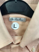 Loro Piana Cotton Shirt Luxury Italian Pink Men's L