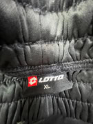 Lotto Παντελόνι Φόρμας Athletic Logo Μαύρο Ανδρικό XL