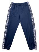 Lotto Men’s Track Pants Blue with Logo & Side Stripes XL