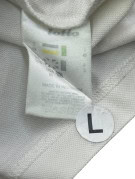 LOTTO POLO SHIRT RETRO SPORTSWEAR OFF WHITE MENS PRE OWNED L