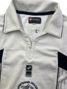 LOTTO POLO SHIRT SPORTSWEAR OFF WHITE MEN PRE OWNED L