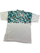LOTTO Polo T-Shirt Vintage Pattern Logo Πολύχρωμο UNISEX L