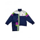 LOTTO VINTAGE TRACKSUIT SET WITH LOGO TAPING BLUE/WHITE MEN'S XL