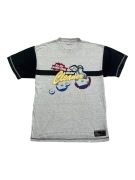 LOTTO T-SHIRT VINTAGE MISTER CLEANER ΓΚΡΙ/ΜΑΥΡΟ ΑΝΔΡΙΚΟ L
