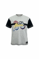 LOTTO T-SHIRT VINTAGE MISTER CLEANER ΓΚΡΙ/ΜΑΥΡΟ ΑΝΔΡΙΚΟ L