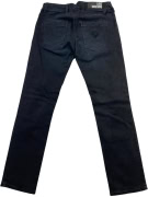 LOVE MOSCHINO PANTALONI VINTAGE CON LOGO NERI DA DONNA S
