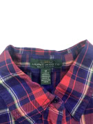 LRL LAUREN JEANS CO RALPH LAUREN Πουκάμισο Καρό Classic Logo Μπλε/Κόκκινο Γυναικείο M