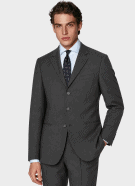 90s LUCA DAL MONTE SUIT CLASSIC GREY MEN PRE OWNED L