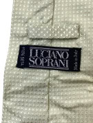 LUCIANO SOPRANI ΓΡΑΒΑΤΑ ΚΛΑΣΙΚΗ ΑΝΟΙΧΤΟ ΠΡΑΣΙΝΟ ΑΝΤΡΙΚΟ PRE OWNED