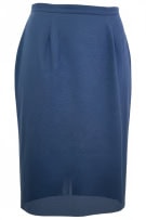 LUISA SPAGNOLI SKIRT BLUE WOMEN'S L