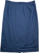 LUISA SPAGNOLI SKIRT BLUE WOMEN'S L