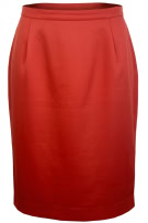 LUISA SPAGNOLI ΦΟΥΣΤΑ PENCIL CLASSIC MADE IN ITALY ΚΟΚΚΙΝΗ ΓΥΝΑΙΚΕΙΑ XL