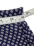 LUISA SPAGNOLI ΦΟΥΣΤΑ RETRO PATTERN ΜΠΛΕ ΓΥΝΑΙΚΕΙΑ M