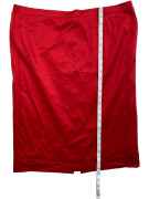 LUISA SPAGNOLI GONNA VINTAGE CON LOGO ROSSA DA DONNA XL
