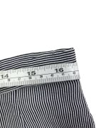 LUISA SPAGNOLI SKIRT VINTAGE STRIPED BLACK/WHITE WOMEN L