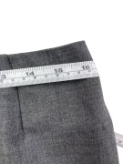 Luisa Spagnoli Grey Skirt with Wool Hem Women’s Size L