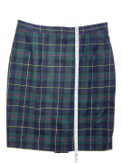 Luisa Spagnoli Plaid Wool Skirt Multicolor Women’s Size L