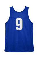 1990s MACRON JERSEY SPORTSWEAR BLUE ΑΝΤΡΙΚΟ PRE OWNED L