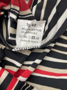 MADE IN ITALY Shirt Vintage Wavy Stripes Multicolor Women's L