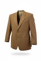 MADE IN ITALY BLAZER CLASSIC CAMEL UOMO PRE OWNED XL