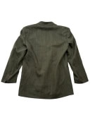 MADE IN ITALY Giacca vintage doppiopetto mélange grigio/marrone da uomo M/L
